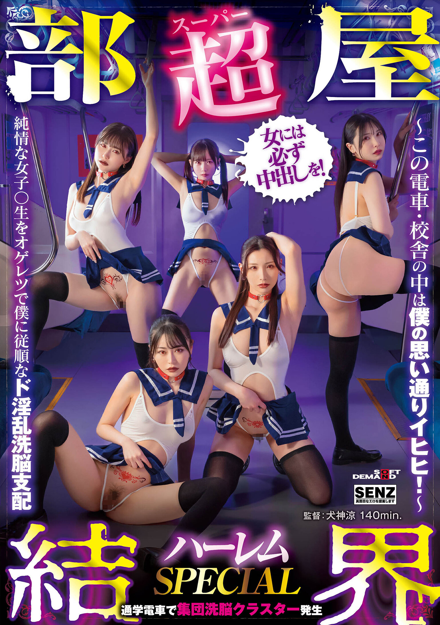 SDDE-755【超級房間結界】後宮SPECIAL～這列火車·學校大樓裡全由我掌控哈哈！～純情的女子高中生被我用淫蕩控制成為順從的淫蕩洗腦支配 - AV大平台 - 中文字幕，成人影片，AV，國產，線上看